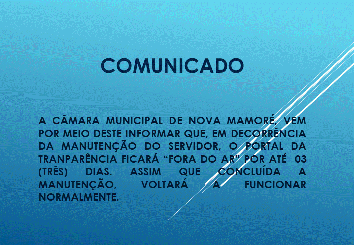 Comunicado