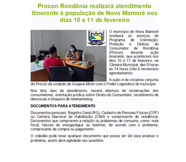 Atendimento Procon